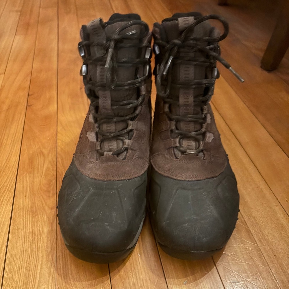 Merrell Men's Moab Waterproof Insulated Winter Boots‎ Espresso Size 9 Warm - Picture 3 of 6
